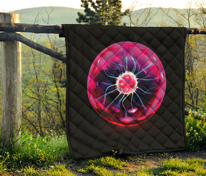 Plasma Ball Print Quilt