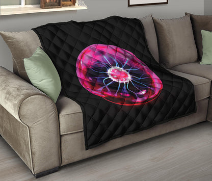 Plasma Ball Print Quilt