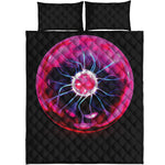 Plasma Ball Print Quilt Bed Set