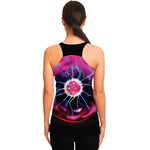 Plasma Ball Print Women's Racerback Tank Top