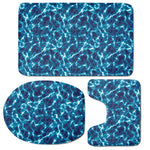 Plasma Energy Print 3 Piece Bath Mat Set