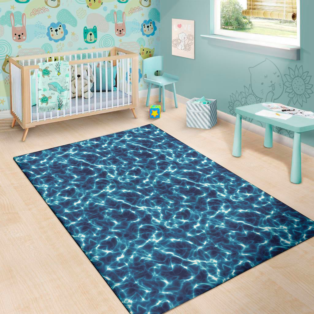 Plasma Energy Print Area Rug