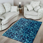 Plasma Energy Print Area Rug