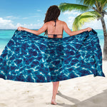 Plasma Energy Print Beach Sarong Wrap
