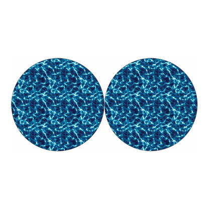 Plasma Energy Print Car Coasters