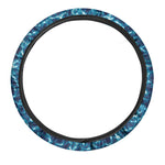 Plasma Energy Print Car Steering Wheel Cover