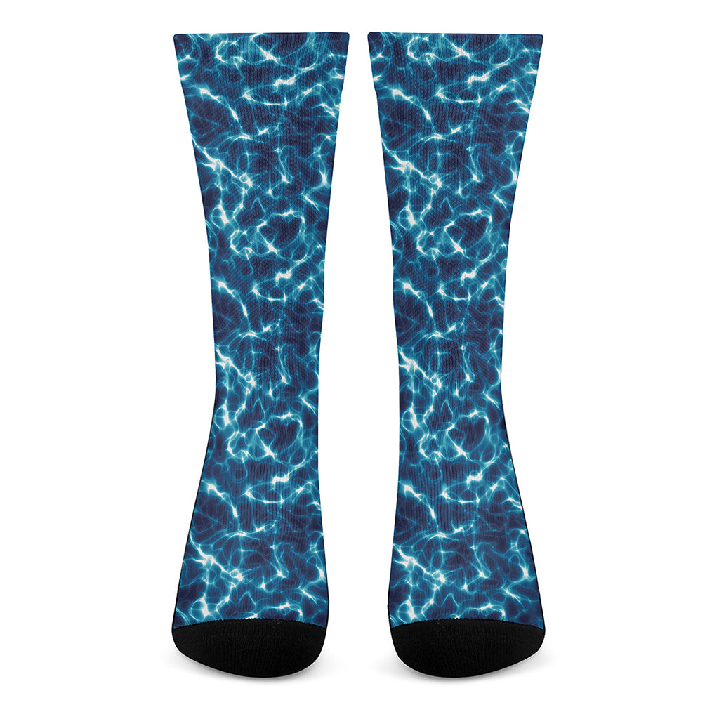 Plasma Energy Print Crew Socks