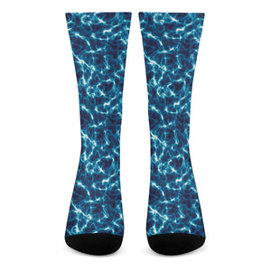 Plasma Energy Print Crew Socks