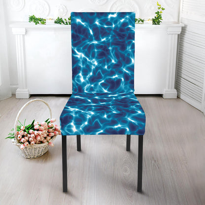 Plasma Energy Print Dining Chair Slipcover