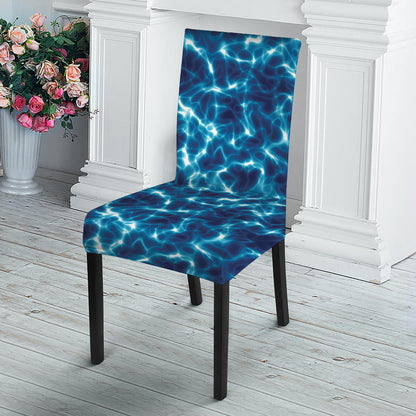 Plasma Energy Print Dining Chair Slipcover