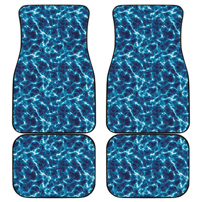 Plasma Energy Print Front and Back Car Floor Mats