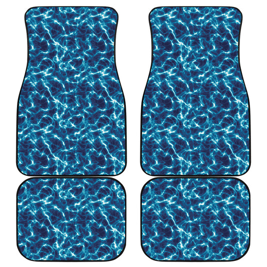 Plasma Energy Print Front and Back Car Floor Mats