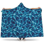 Plasma Energy Print Hooded Blanket