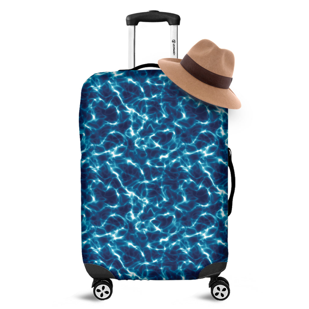 Plasma Energy Print Luggage Cover