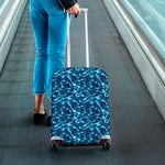 Plasma Energy Print Luggage Cover