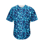 Plasma Energy Print Men's Baseball Jersey