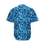 Plasma Energy Print Men's Baseball Jersey