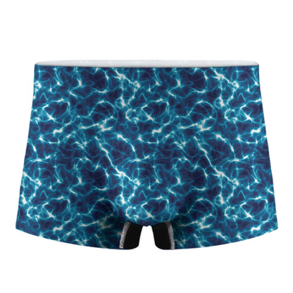 Plasma Energy Print Men's Boxer Briefs
