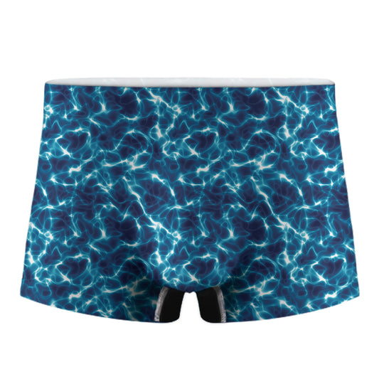 Plasma Energy Print Men's Boxer Briefs