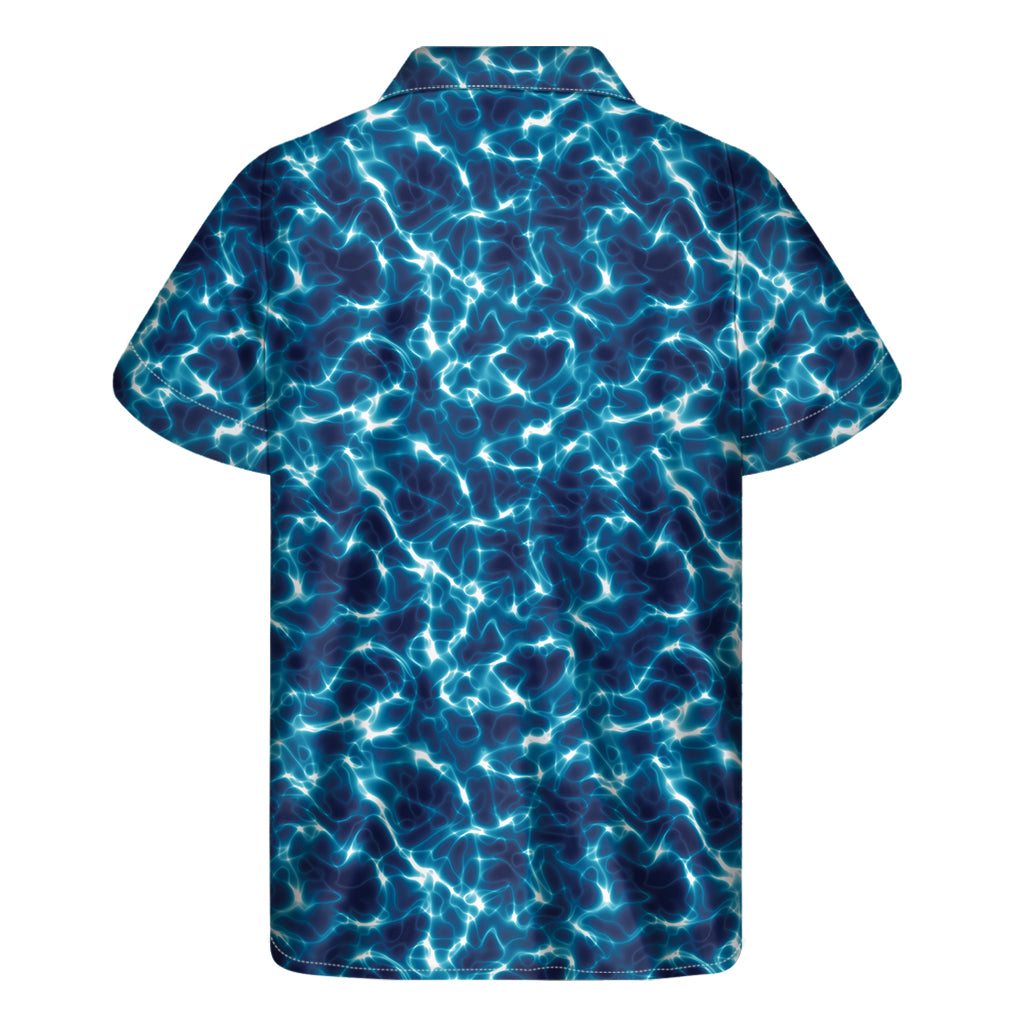 Plasma Energy Print Men's Short Sleeve Shirt