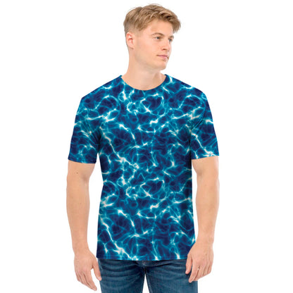 Plasma Energy Print Men's T-Shirt