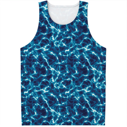 Plasma Energy Print Men's Tank Top
