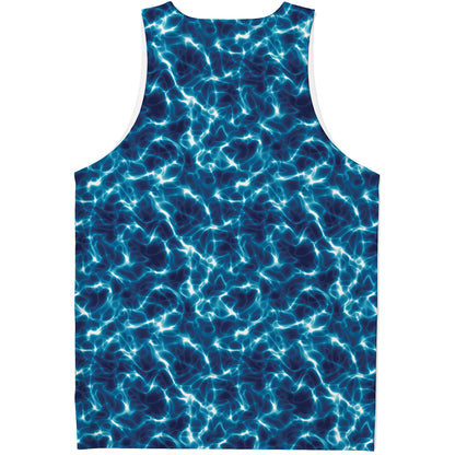 Plasma Energy Print Men's Tank Top