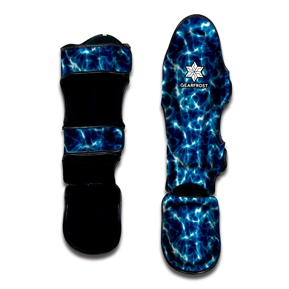 Plasma Energy Print Muay Thai Shin Guard