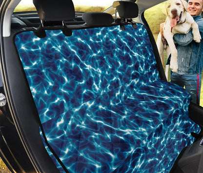 Plasma Energy Print Pet Car Back Seat Cover