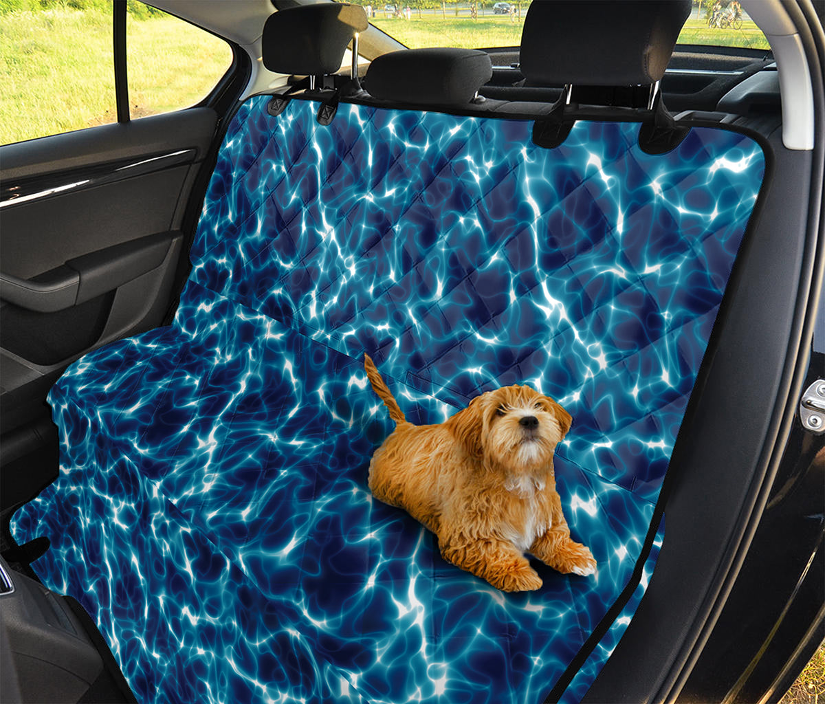 Plasma Energy Print Pet Car Back Seat Cover