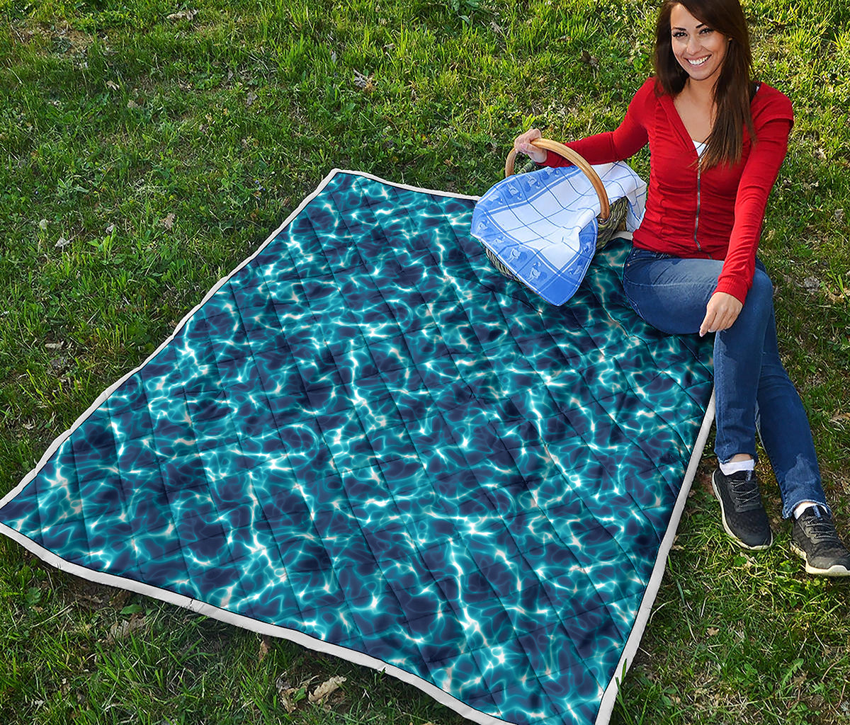 Plasma Energy Print Quilt