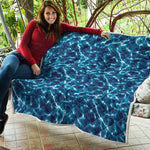 Plasma Energy Print Quilt