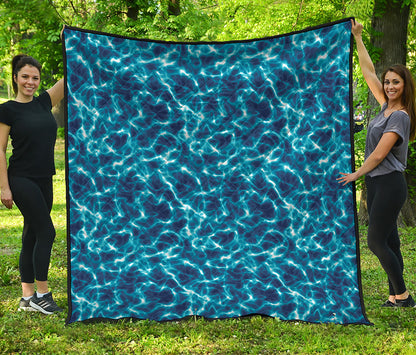 Plasma Energy Print Quilt
