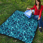 Plasma Energy Print Quilt