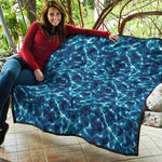 Plasma Energy Print Quilt