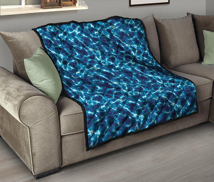 Plasma Energy Print Quilt