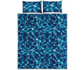 Plasma Energy Print Quilt Bed Set