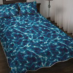 Plasma Energy Print Quilt Bed Set