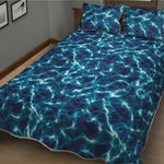 Plasma Energy Print Quilt Bed Set