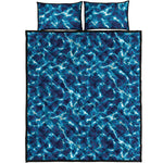 Plasma Energy Print Quilt Bed Set
