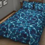 Plasma Energy Print Quilt Bed Set