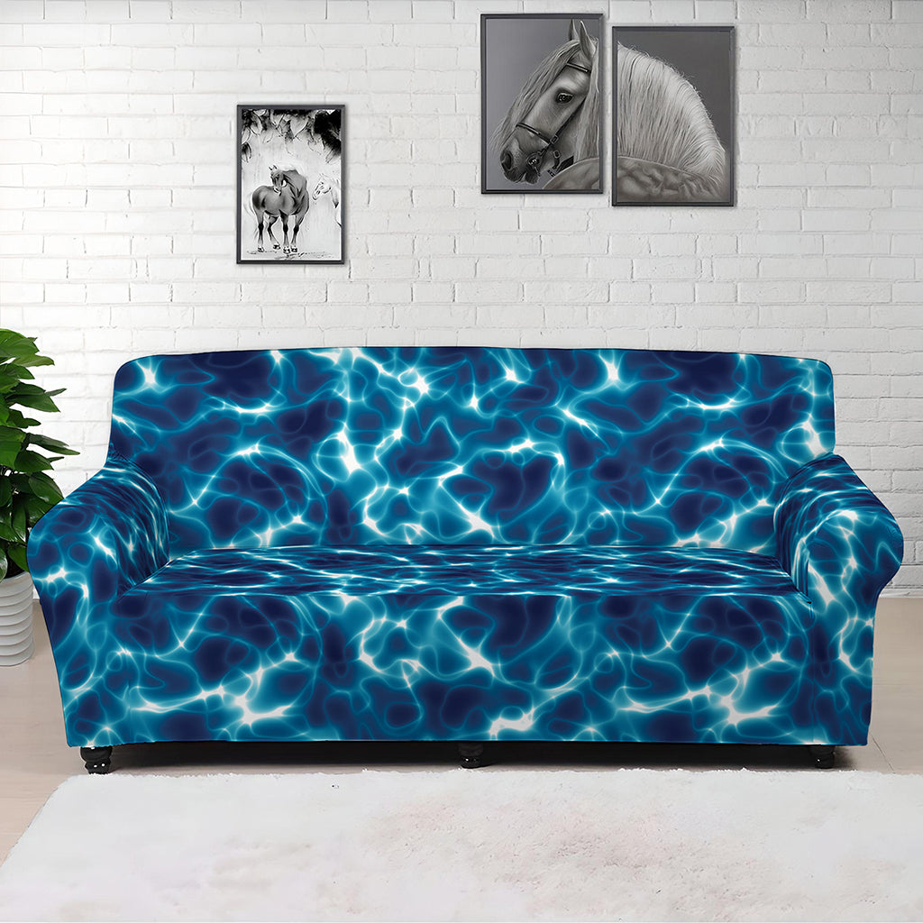 Plasma Energy Print Sofa Cover