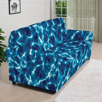 Plasma Energy Print Sofa Cover