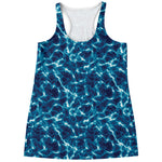 Plasma Energy Print Women's Racerback Tank Top