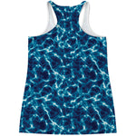 Plasma Energy Print Women's Racerback Tank Top