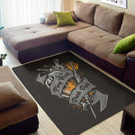 Play Dart Drink Beer Print Area Rug