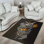 Play Dart Drink Beer Print Area Rug