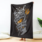 Play Dart Drink Beer Print Blanket
