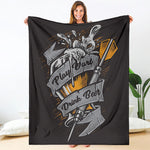 Play Dart Drink Beer Print Blanket