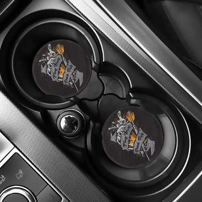 Play Dart Drink Beer Print Car Coasters